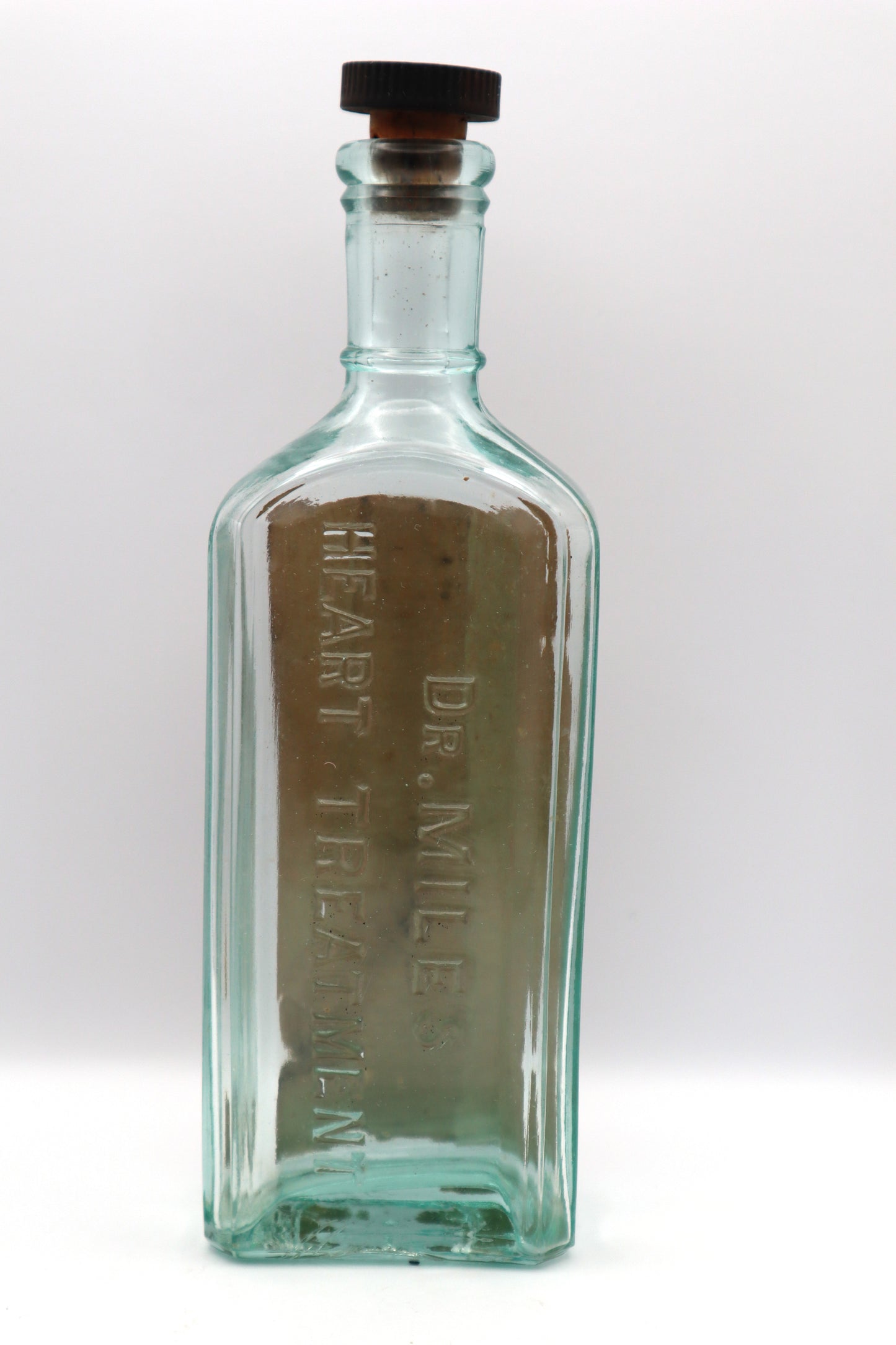 Antique Dr. Miles Heart Treatment Bottle with Original Label