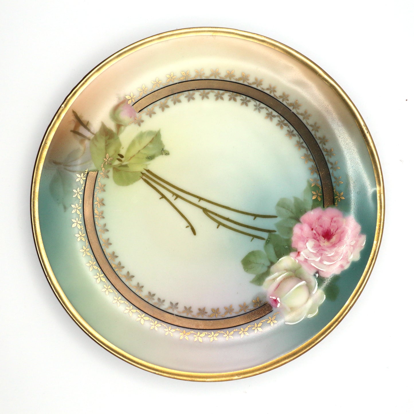 Set of (5) 6" Hand painted Bavaria PM Plates