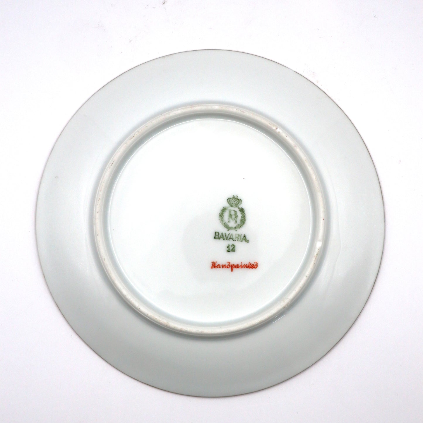 Set of (5) 6" Hand painted Bavaria PM Plates