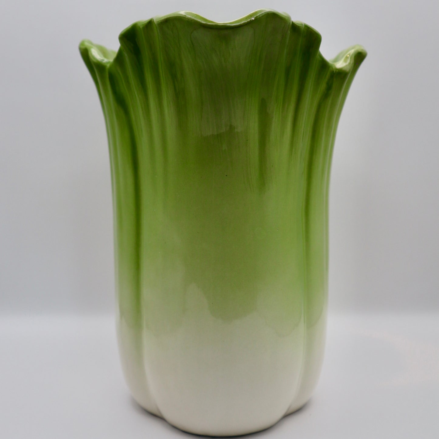 Otagiri Vintage BokChoy Celery Lettuce Vegetable Ceramic Pitcher