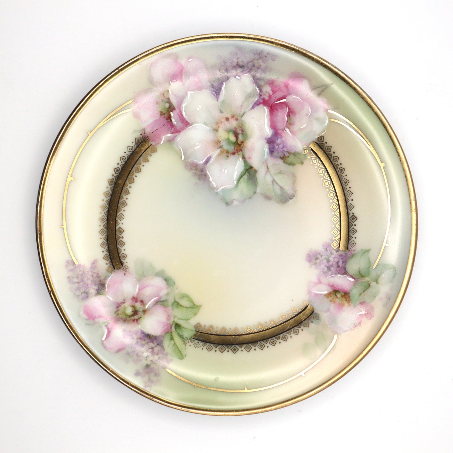 Set of (5) 6" Hand painted Bavaria PM Plates