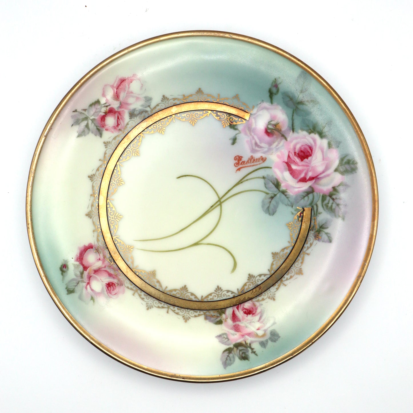 Set of (5) 6" Hand painted Bavaria PM Plates