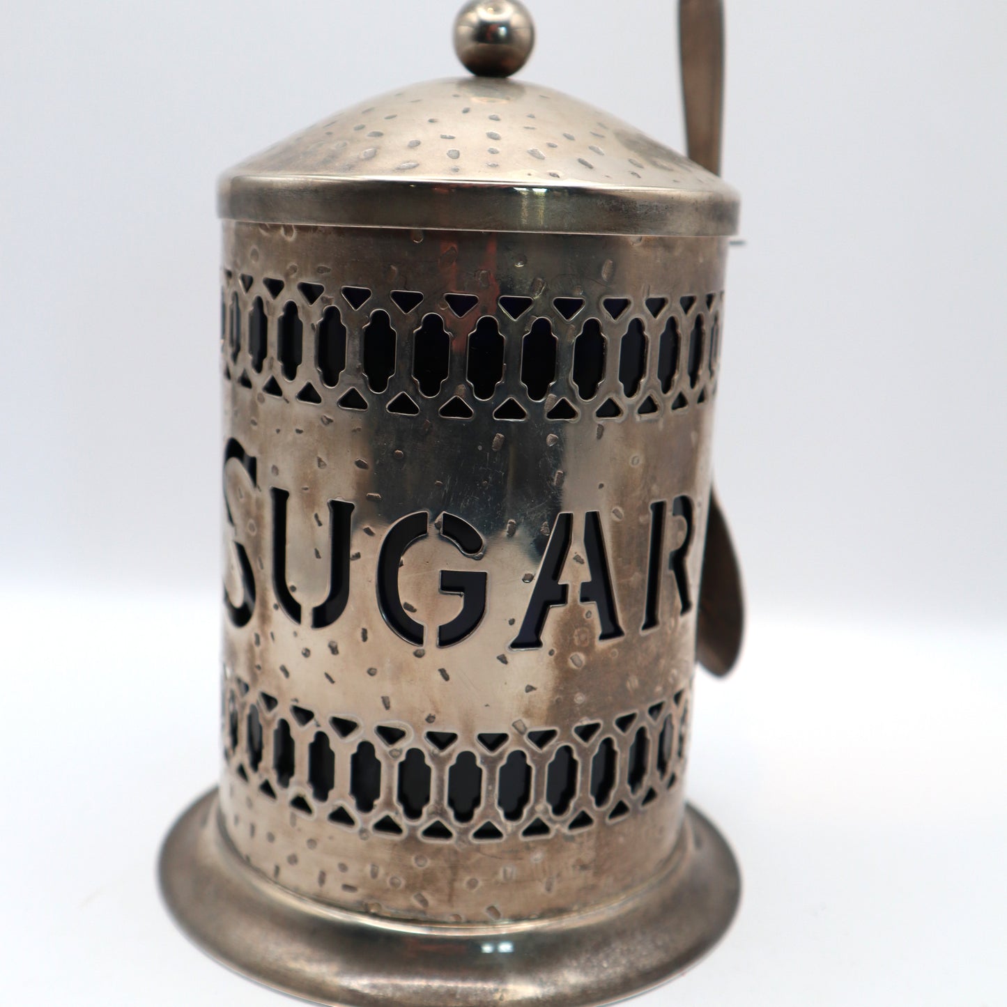 Vintage Silver Plated Tea, Coffee, and Sugar Cannister