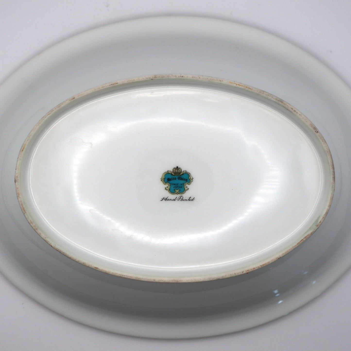 Set of (2) Vintage Hand Painted Dishes